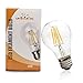 Leadleds LED Filament Bulb A19, Vintage Edison Style LED Bulb 4W E27 Soft White 2700k Non-Dimmable, Replace 40W Incandescent Bulb