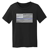 Toddler Thin Blue Line Flag T-Shirt - Police