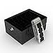 Money Clip for Men - Designer Stainless Steel Accessory, Silver, Spring Loaded