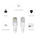 R-Tech RJ45 Cat5e Network Ethernet Cable – 60 Feet (18.2 Meters) – White