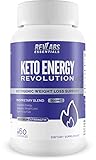 Keto Energy Revolution - Advanced Ketogenic Weight Loss Supplement | Perfect Keto Pills for Women and Men Looking to Slim Fast and Tone with The Complete Keto Lifestyle | BHB 800 60 Capsules