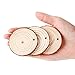 30 pcs 2.4-2.8 inch Natural Wood Slices for Crafts Kit Predrilled with Holes Unfinished Tree Bark Centerpiece Wooden Circles Great for Arts Rustic Coasters Christmas Ornaments DIY Wedding