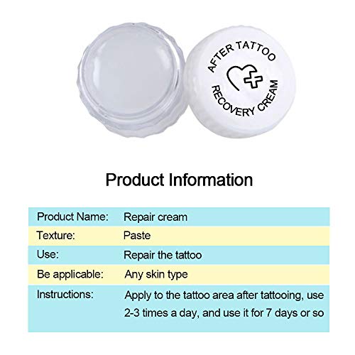 Tattoo Care Ointment,Natural & Vegan Tattoo Aftercare Balm,Botanical Ink Salve,Tattoo Repair cream - Soothes Skin,Promotes Healing, Protects, Moisturizes, Reduces Redness (3pcs)
