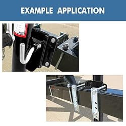 Aukayne Trailer Jack with Wheel- 2000 LBs, Heavy