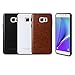 Galaxy Note 5 [Tridea] Anti-Shock Power Guard [Soft Case] Premium Synthetic Leather Style Bumper Case for Samsung Galaxy Note5 [Brown]
