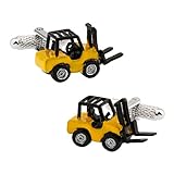 MRCUFF Forklift Pair Cufflinks in Presentation Gift