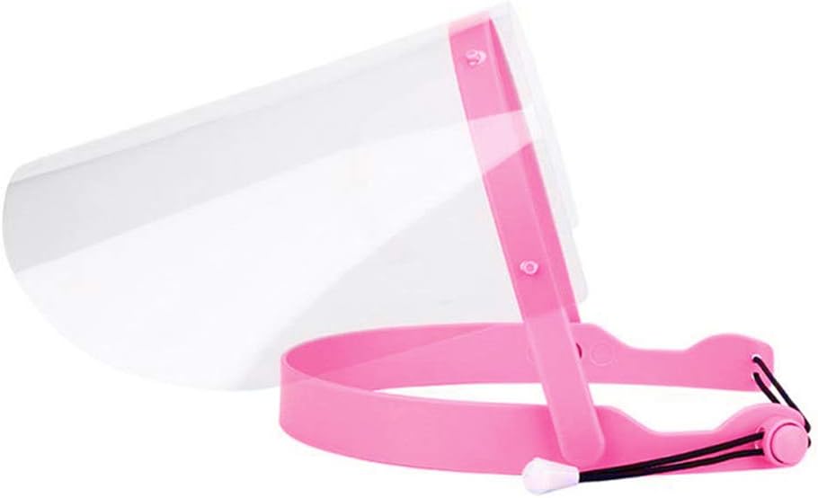 MINGLI Face Mask Splash-Proof Dust-Proof Mask Head-Mounted Transparent Protect Mask Adjustable Protective Face Mask Full Face Mask