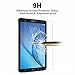 Galaxy Tab E 9.6 Screen Protector, [2-Pack] SIDARDOE Tempered Glass Screen Protector for Samsung Galaxy Tab E 9.6, HD Ultra Clear, 0.33mm 2.5D Round Edge, 9H Anti-Scratch