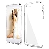 iPhone 6 Case,[4.7 inch][2PCS HD Screen Protectors]by Ailun,Reinforced Frame TPU Clear Cover,Shock-Absorption Bumper,Durable&Resistant,Anti-Fingerprint&Oil Stains,Siania Retail Package[Crystal Clear]