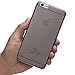 iPhone 6 Plus Case, iPhone 6s Plus Case, Thinnest Cover Premium Ultra Thin Light Slim Minimal Anti-Scratch Protective - for Apple iPhone 6 Plus 5.5 inch | totallee The Scarf (Light Grey)