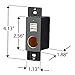 Magnadyne Black Wall Mount 2 USB Charging Ports and 12V Power Outlet