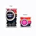 LvDD Hair Ties Band Rope Seamless High Elastic Ponytail Holders Scrunchie (Large, 2)