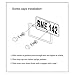JR2 Shining Double Row Crystal Metal License Plate Frame+Free Screw Caps (White)