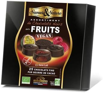Saveurs Nature Gluten Free Vegan Chocolate Gift Box 1 X 200g