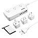 GEEKPRO® 200W International Travel Power Converter 220V to 110V With 4 ports Smart USB Charger with UK,US,AU,EU Plug