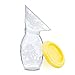 Breastfeeding Pump With Lid Manual Breast Pumps Hands Free Milk Collector Milk Saver To Catch Leaking Milk While Nursing 100% Food Grade Silicone