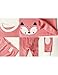 UniFriend Premium Little Girls,Boys 2 Piece Pajama Set Pink Fox US 4~5Y/Asia 120 (KGSR02)