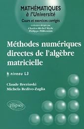 Méthodes numériques directes de l'algèbre matricielle