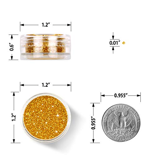 image for Glitter Wenida 12 Colors Holographic Cosmetic Festival Powder Sequins 