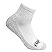 DURABILT Adult White Cotton Ankle Sport Sock 3pk Size 10-12, Made in USA