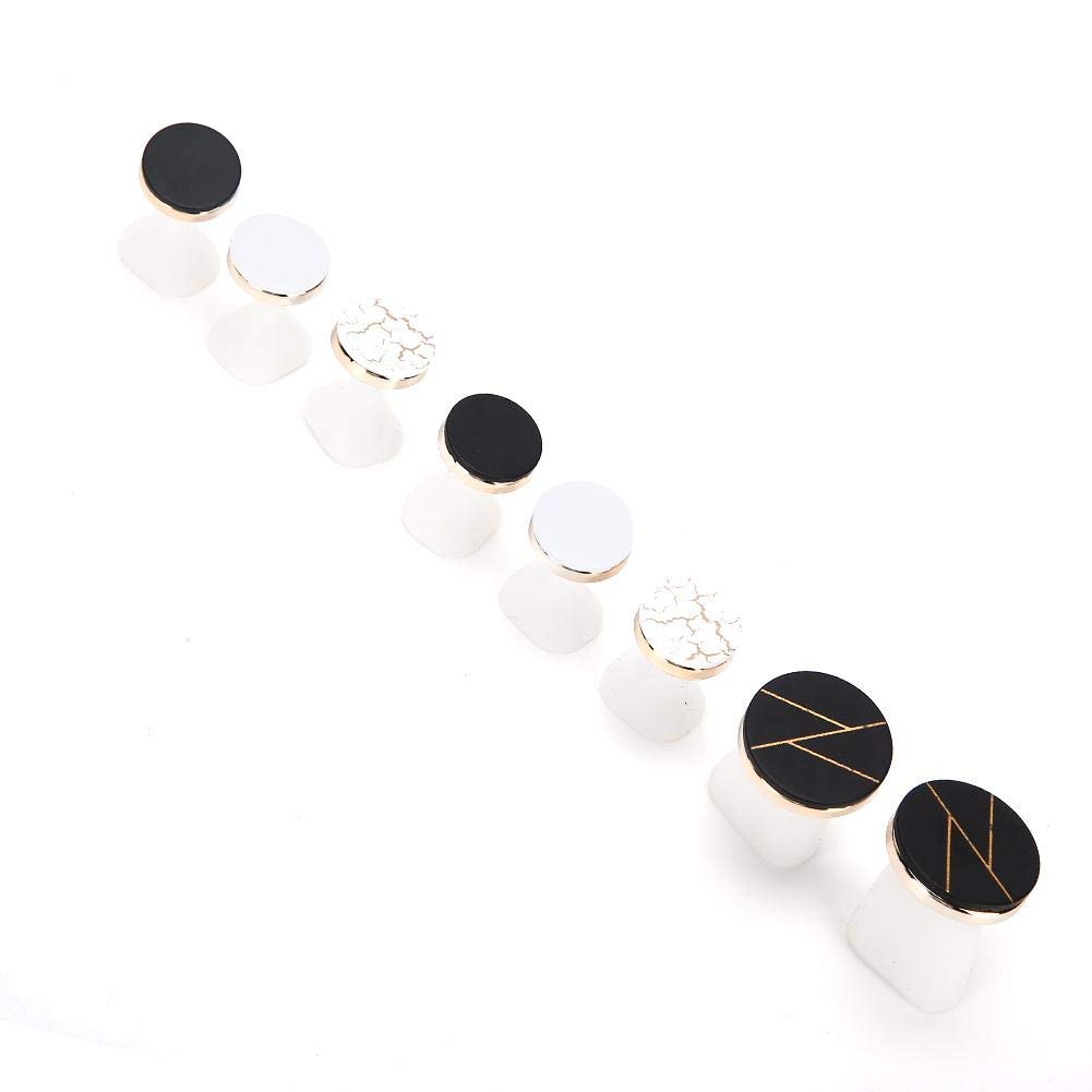 Toe Separator, 8 Pcs Washable Reusable Silicone Nail Art Pedicure Care Tool for Straighten Overlapping Toes & Realign Crooked Toes (2#)