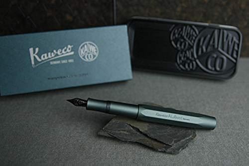Kaweco AL Sport Fountain Pen Limited Edition Midnight Green, Fine