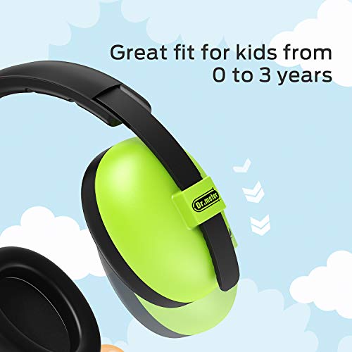 Dr.meter Ear Muffs for Noise Reduction 31NRR Noise Cancelling