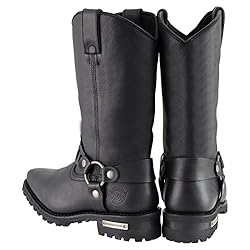 Milwaukee Leather MBM9015 Men’s Black 11-Inch