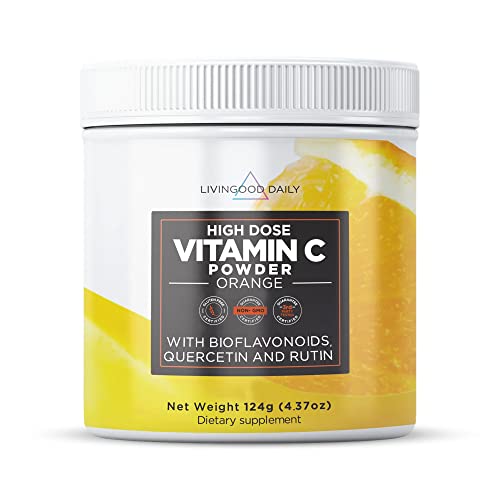 Livingood Daily High Dose Vitamin C Powder 2,600mg Ascorbic Acid VIT