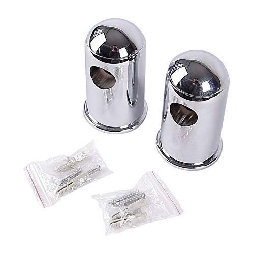 Soytich 2 x Wall Mount for Wall Rod Holder Wall Mount Shower Fitting (2xHalt03)