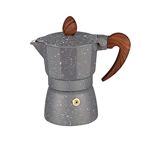 TWDYC Kaffeemaschine Aluminium Espresso Espressokocher Topf Kaffeemaschine Pot Stovetop Kaffeemaschine