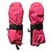 Highcamp Kids Waterproof Snow Mittens - Covered Boys Girls Age 2-12