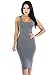 VillyDan Women Sexy Sleeveless Summer Warm Stretch Bodycon Party Dresses
