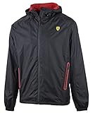Ferrari Black Shield Windbreaker Jacket