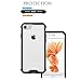 iphone 7/iPhone 8 Case, AICOO Slim Transparent Crystal Acrylic Shock Resistant Camera Protection Air Hybrid Clear Phone Case Cover For iphone 7/iPhone 8 4.7 inch, White / Clear