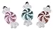 52 Piece Variety Bundle Shatterproof Christmas Tree Ornament Set | 9 Shapes - Trees, Cupcakes, Peppermints, Church, Ice Skates, Santa Icicle | Large 80mm Balls | Festive Holiday Décor | Gift Set…