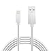 Voltmax MFi Certified 6-feet iPhone Charger Cable for iPhone 11/11Pro Max, XS/XS Max, XR, X,8/8Plus, 7/7Plus, iPad Pro/Air 2, iPad Mini, iPod Nano/Touch, with Reinforced Aramid Fiber(White)