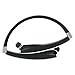 Bluetooth Headphones VICTA Bluetooth Headsets Wireless Stereo Headphones Neckband with Retractable Earbuds for iPhone/Samsung/Sony/iPad and other Bluetooth Device (991 WHITE)