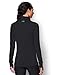 Under Armour Women's Tech 1/2 Zip, Black /Metallic Silver, Large