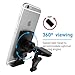 Macally Magnetic Phone Holder for Car Vent, [Design] Car Magnetic Phone Mount with Super Strong Magnet & Foot Support - Car Cell Phone Holder for iPhone - for All Apple Android Smartphone