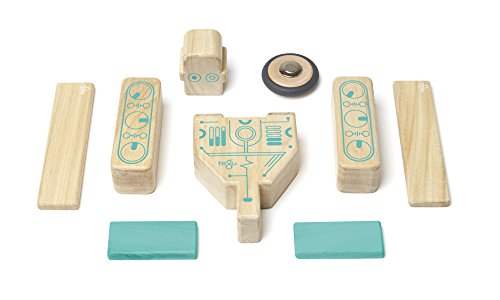 Tegu Magbot Magnetic Wooden Block Set