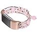 IMYMAX For Fitbit Charge 2 Bands Bracelets, Handmade Fashion Bracelet for Fitbit Charger 2 Smart Watch (pink)