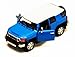 Toyota FJ Cruiser SUV, Blue - Kinsmart 5343D - 1/36 Scale Diecast Model Toy Car, but NO Box
