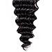 Ali Bling Deep Wave Wigs Lace Front Glueless Wigs Human Hair Pre Plucked for Black Women 13x4 HD Transparent Lace Deep Wave Frontal Curly Wigs 150% Density with Baby Hair, Hairline Natural Color