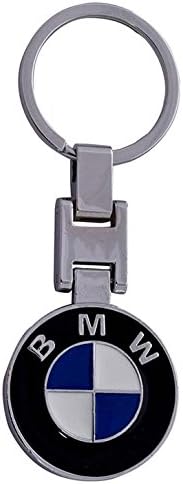 eShop24x7 Replacement Metal Keychian Key Chain for BMW Logo Car