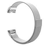 Hanlesi Band for Fitbit Charge 2 , Stainless Steel Replacement Bands for Fitbit Charge 2 Small