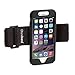 TuneBand for iPhone 7, Premium Sports Armband with Two Straps and Two Screen Protectors, Black