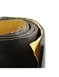 Uxcell 8 mm 315 mil 10.76 21.52 32.29sqft Automóvil Coche Piso Portón Trasero sonido deadener de aislamiento Mat