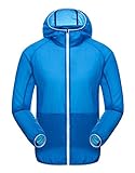 Homaok Men's/Women's Super Lightweight Quick-dry Summer Trench Coat