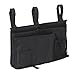 Pocket Bedside - Big Hanging Storage Organizer 8 Pockets for Books Phones Tablets Accessory and TV Remote - Best for Headboards, Bed Rails, Dorm Rooms, Bunk Beds, Apartments, Bathrooms & Travel